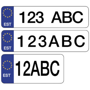 Auto numbrimärk